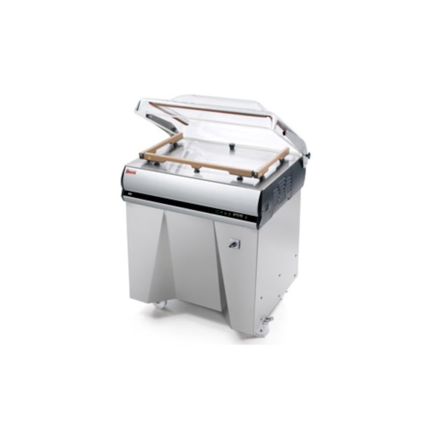 Sirman W8 TOP 70BX 40TB P Vacuum Chamber Sealer on cabinet base,  40 mc/hr vacuum pump, Triple sealing bars (2x 410mm , 1 x 640mm)  and Gas-ready capability. - S337029F3508BX3-1