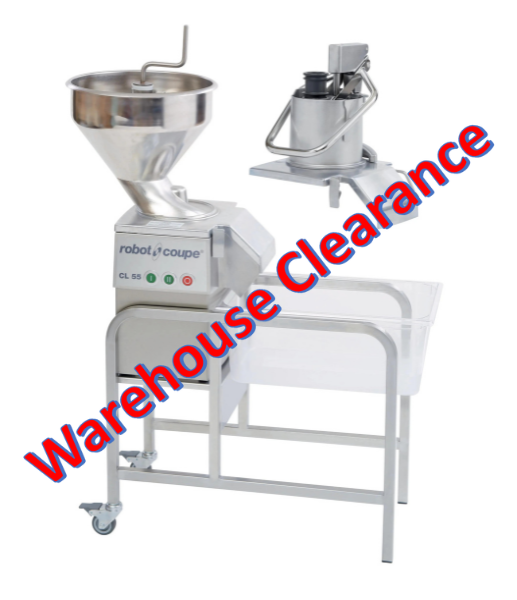 Robot Coupe CL 55 2 Feed Head 2 Speed Vegetable Prep Machine