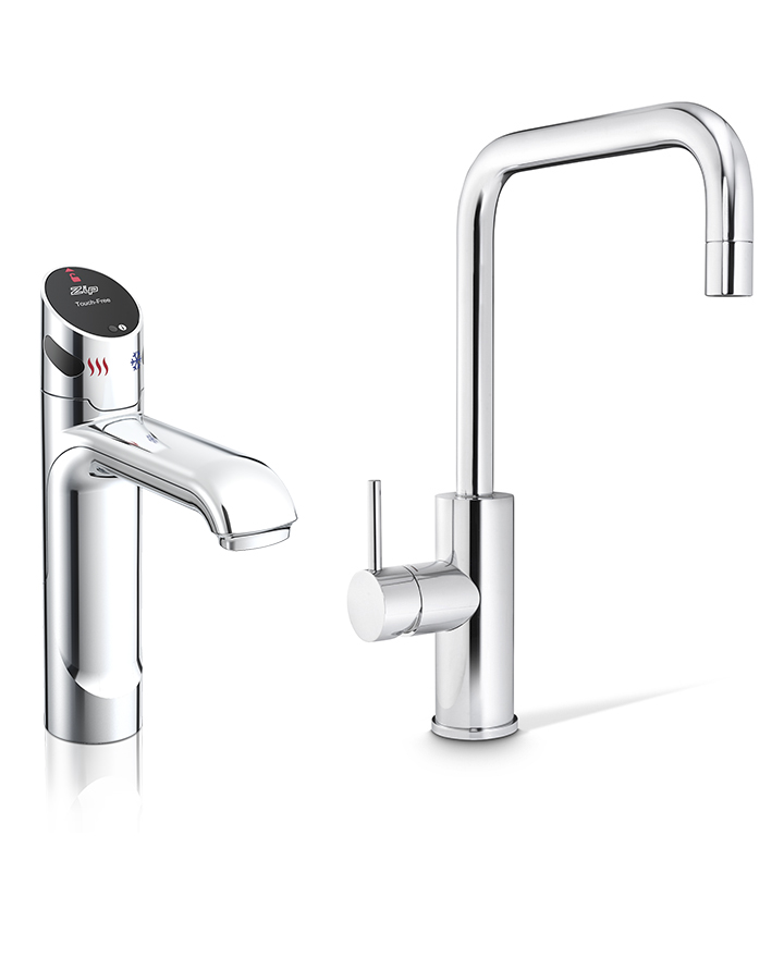 Zip H5W921Z00AU HydroTap G5 BCHA20 4-in-1 Touch-Free Wave Tap with Cube Mixer Chrome