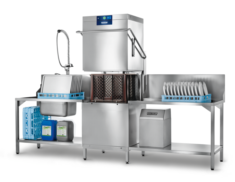 Hobart AMXXL-VRHL - PROFI Wide W/ Vapostop, Drain Heat Recovery & Auto Hood Lift  