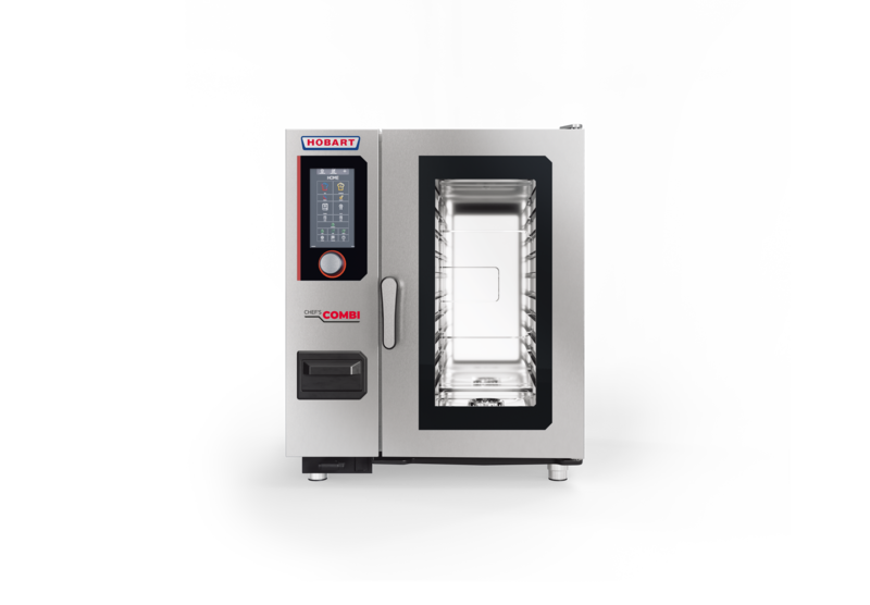 Hobart HICS101E-C - Chef'Scombi 10X1/1Gn Complete With Standard Water Treatment & Drain Kit  