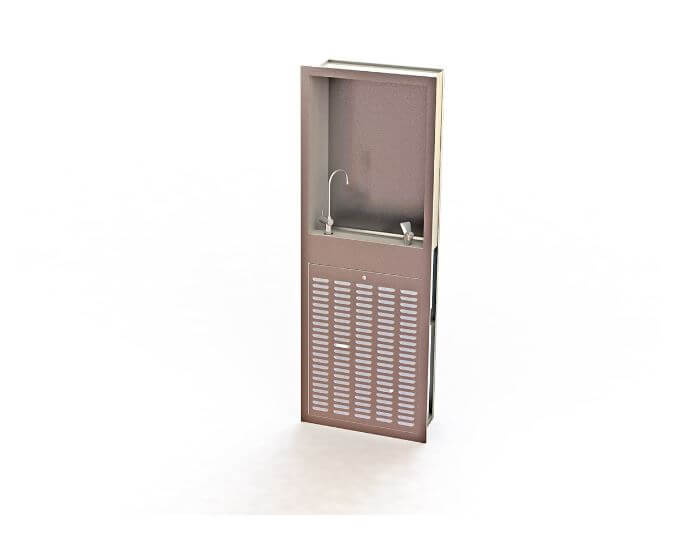 Zip WF1501 - Wall Fountain Recessed Chilled Water Systems WRWFBCF140SFMV