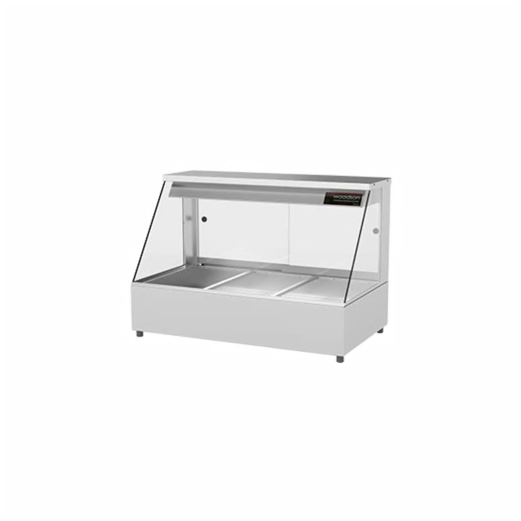 Woodson 3 Module Straight Hot Food Display W.HFS23