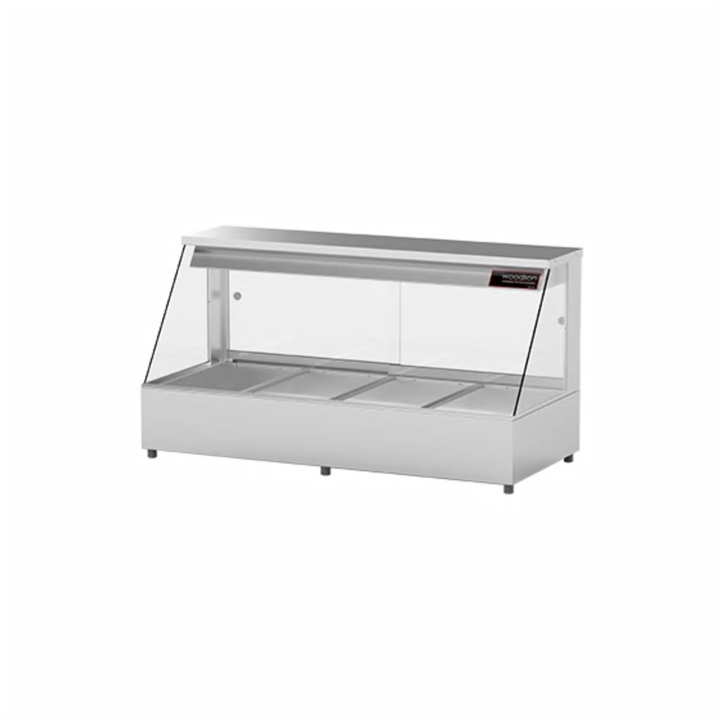 Woodson 4 Module Straight Hot Food Display W.HFS24