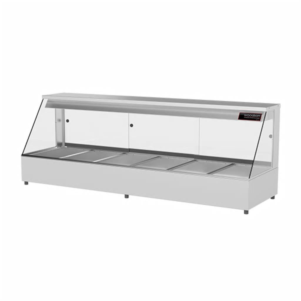 Woodson 6 Module Straight Hot Food Display W.HFS26