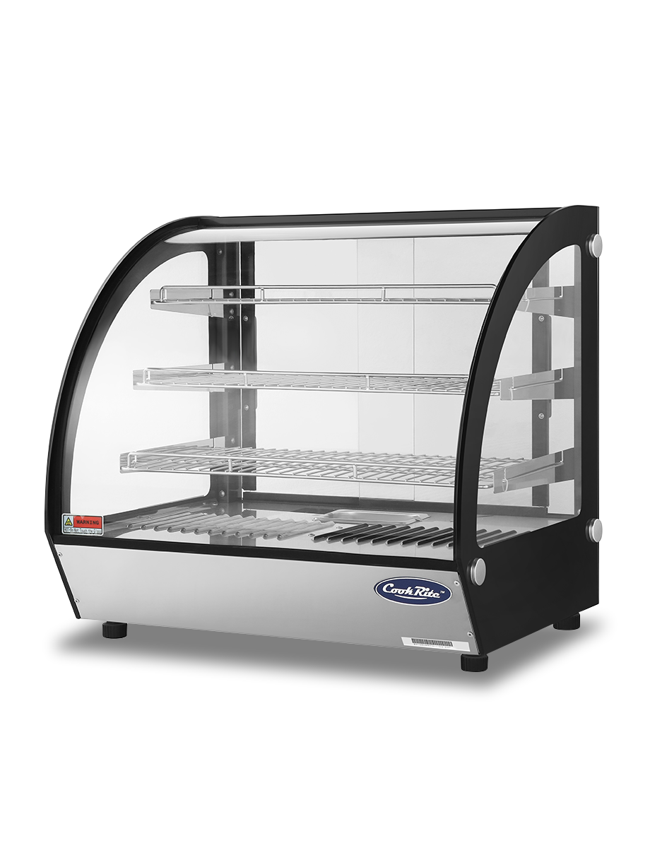 900 curved  hot display showccase