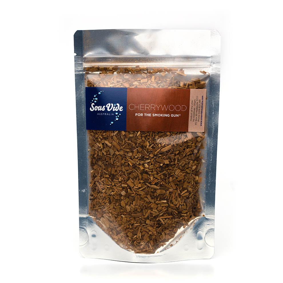 Sous Vide Australia Food Smoking Woodchips - Cherrywood 1kg