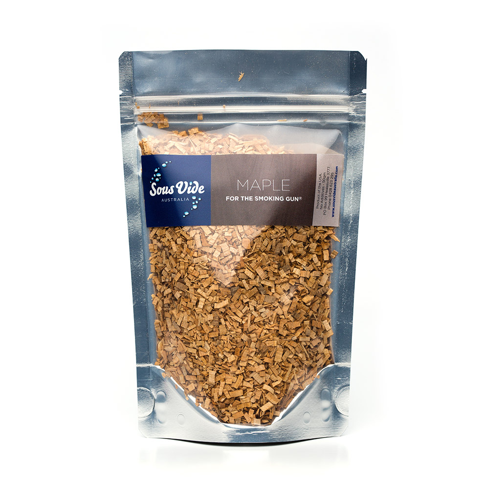 Sous Vide Australia Food Smoking Woodchips - Maple 1kg