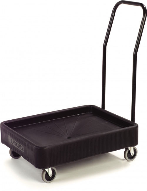 XDL3000H03 Carlisle Cateraide™ Black Dolly with Handle 730mm x 570mm x 994mm