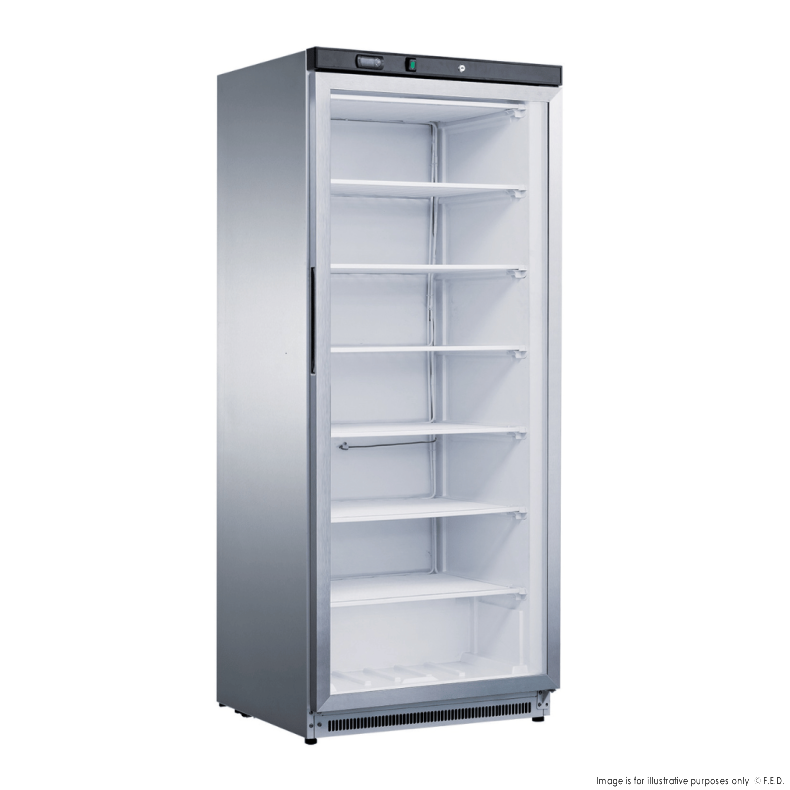2NDs: FED-X 555L Single Glass Door Freezer - XF600SG-QLD328