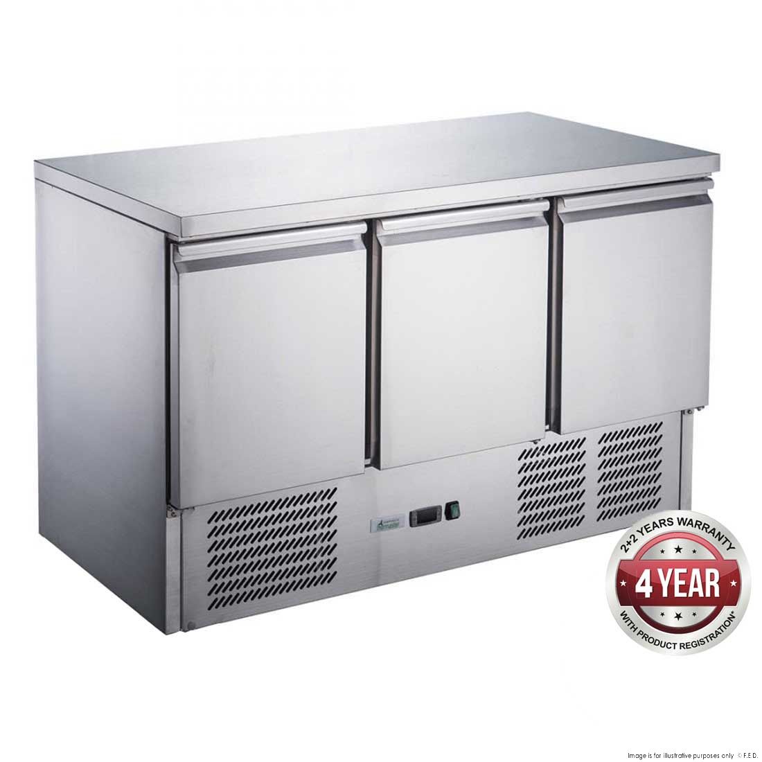 Thermaster FED-X Compact Workbench Fridge XGNS1300B