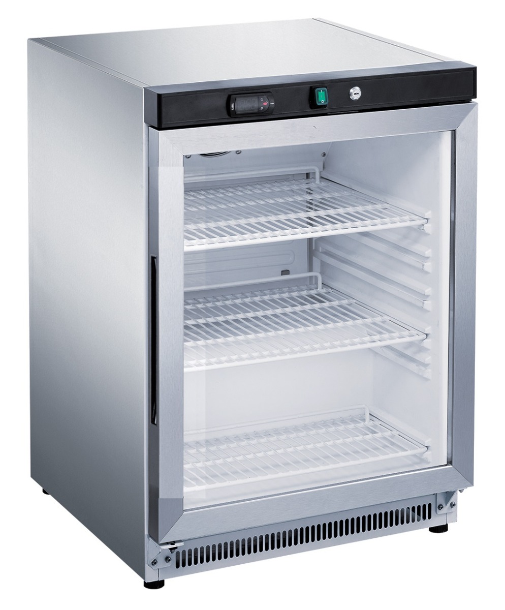 FED-X 136L Bar Cooler Glass Door 600x585x850 240V 205W/10A