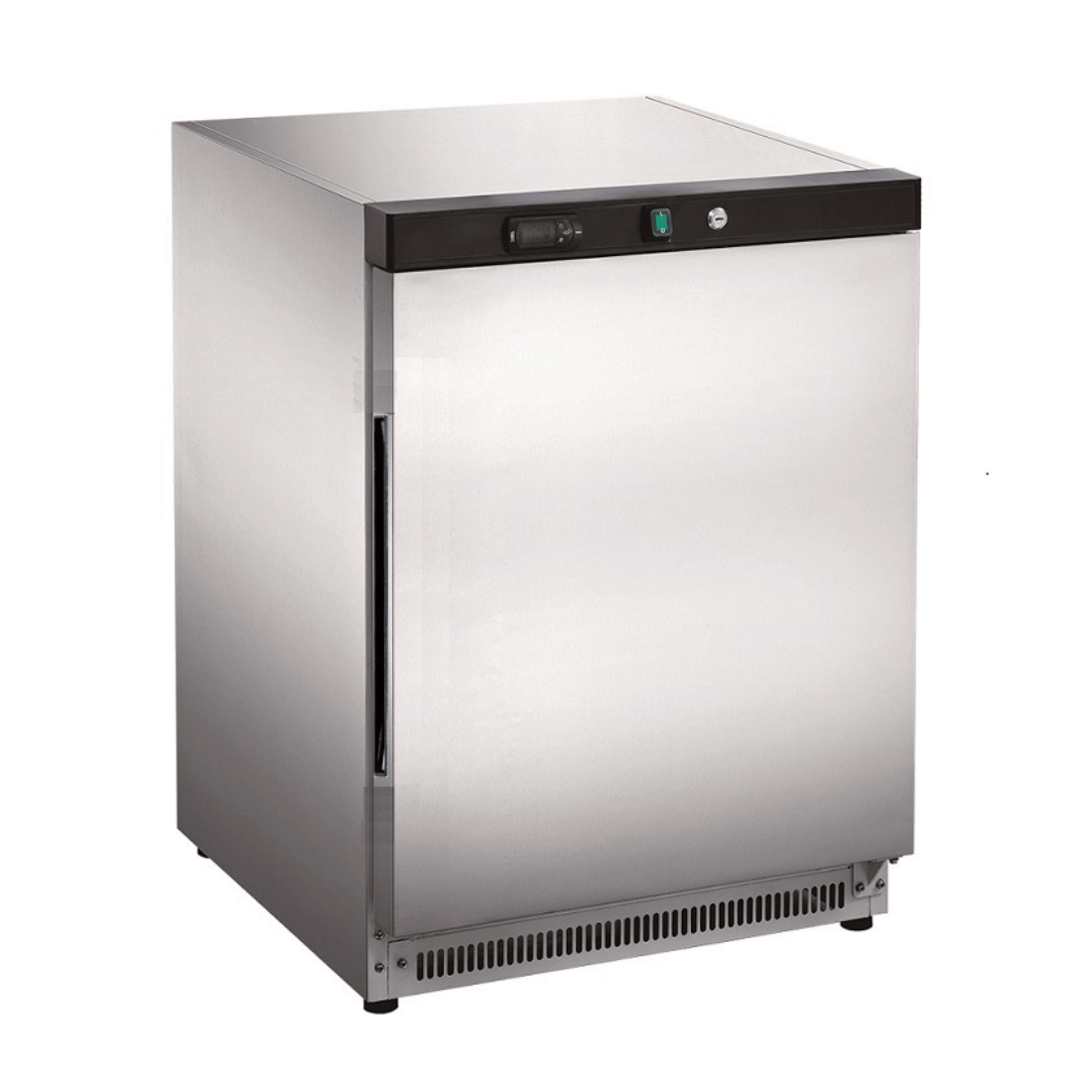 FED-X 130L S/S Bar Cooler Solid Door 600x585x850 240V 198W/10A