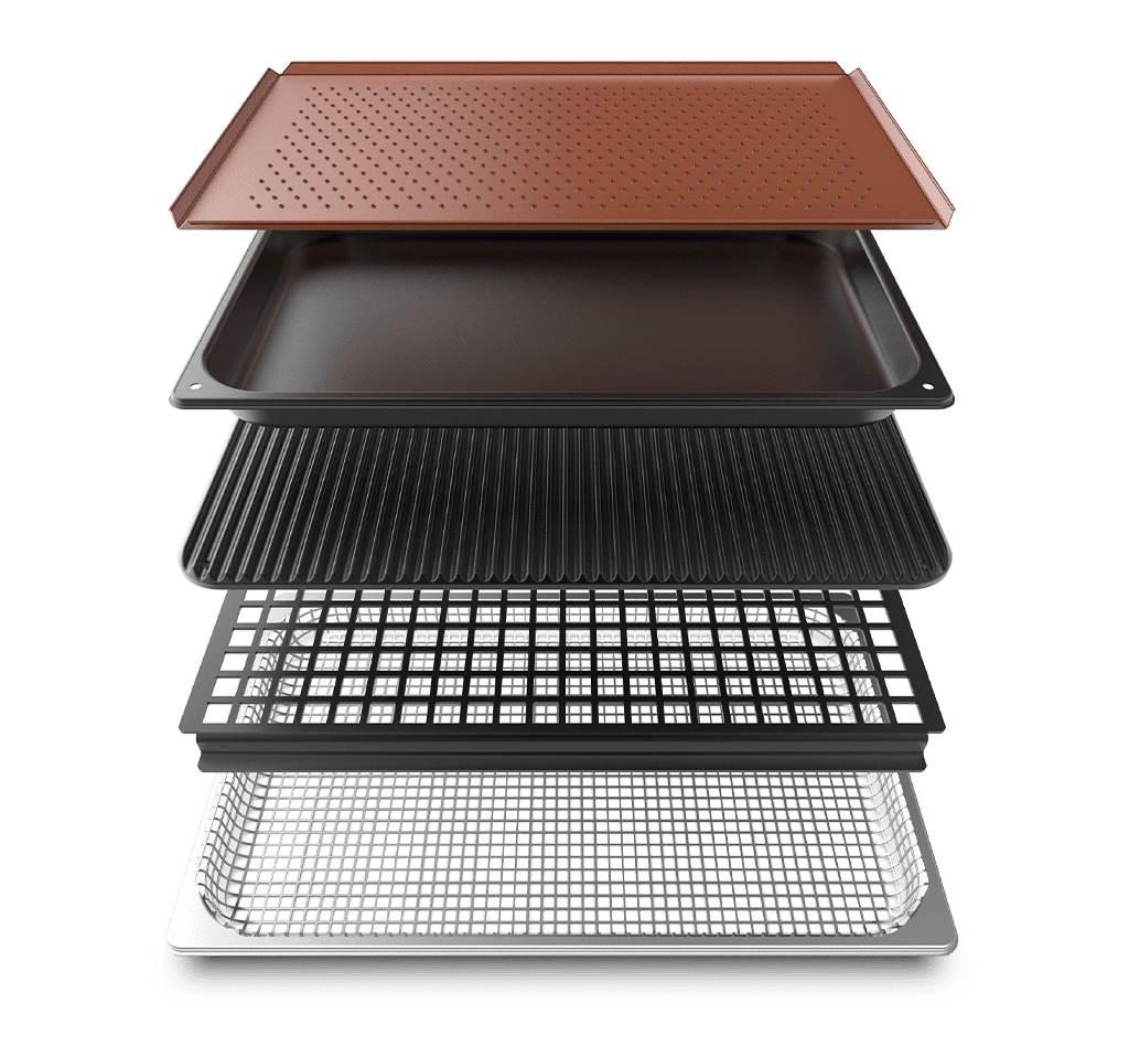 Unox XUC028 COOKING ESSENTIALS Trays starter kit GN 1/1 CHEFTOP MIND.MAPS™ & CHEFLUX™