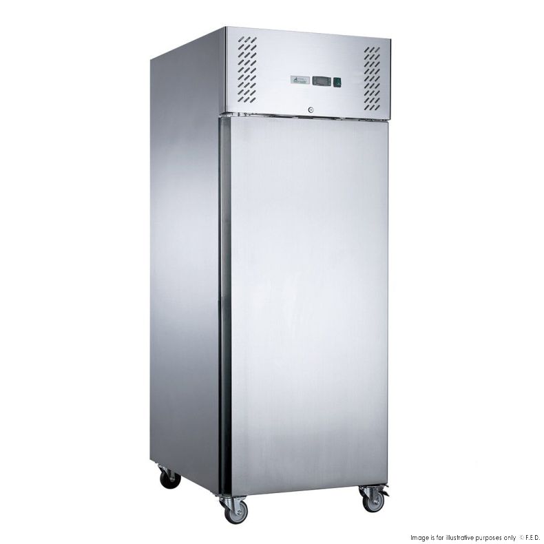 2NDs: FED-X S/S Single Door Upright Fridge XURC400SFV-QLD107