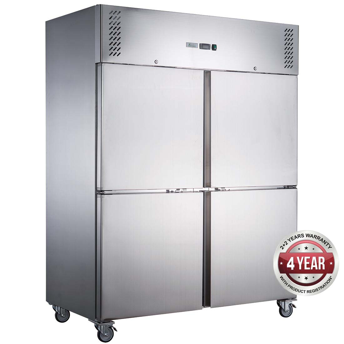 Thermaster FED-X S/S Four Door Upright Fridge XURC1410S2V