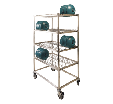 Aladdin Temp-Rite Y104SS - Dome Storage Trolley