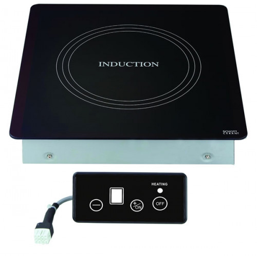 Y2500AD Yellow Induction 2500watt Drop In Unit with Remote Control 360mm x 280mm x 100mm 15amp plug